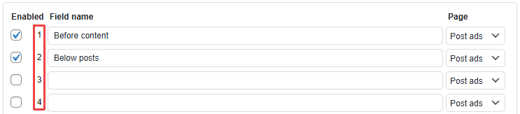 ad inserter global custom fields shortcode