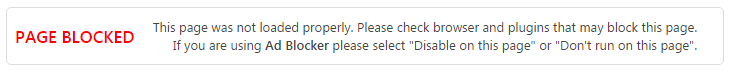 ad inserter page blocked