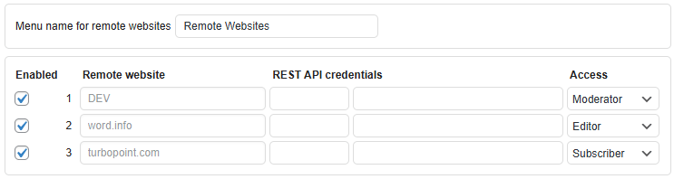 ad inserter remote global custom fields