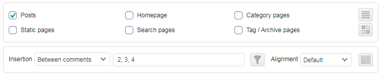 ad inserter settings 11